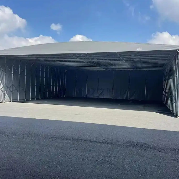 尉氏县电动/移动推拉棚