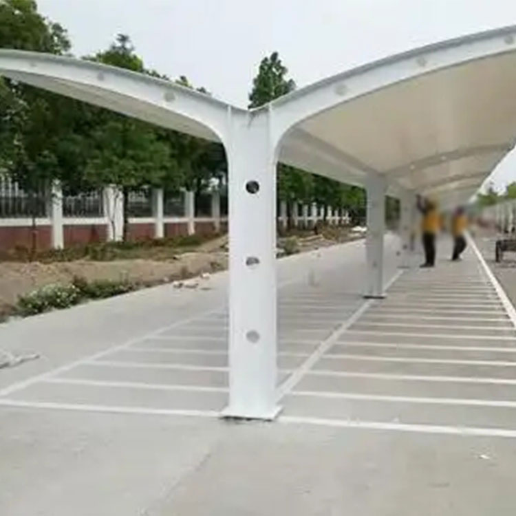 尉氏县膜结构电动车棚