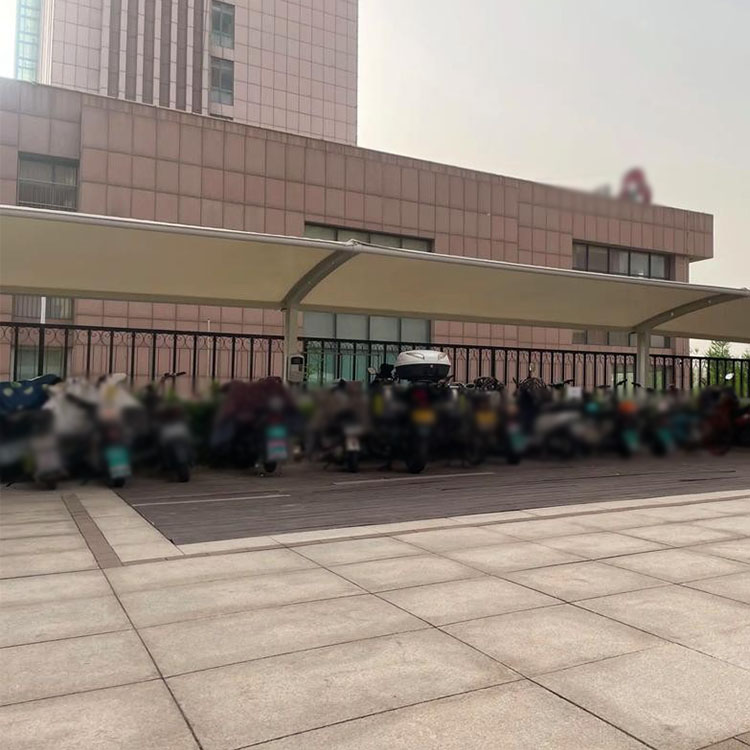 尉氏县膜结构电动车棚