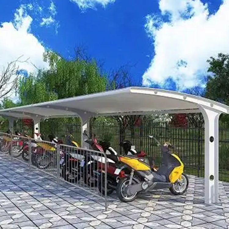 尉氏县膜结构电动车棚